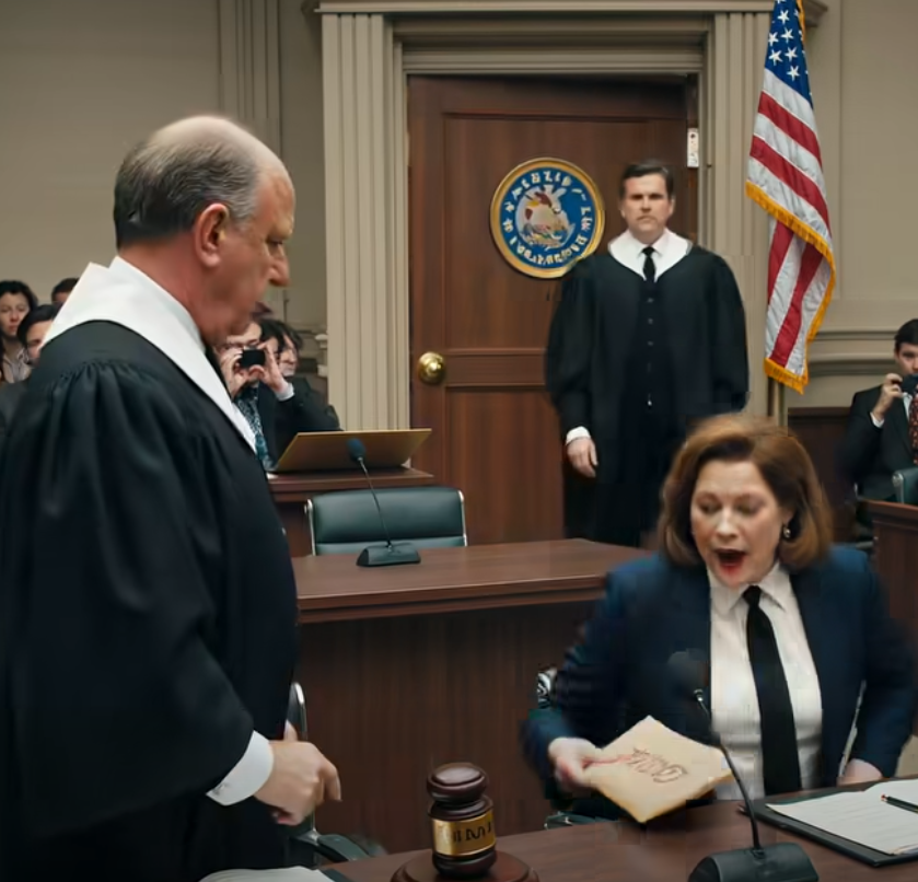 Min dotter himlade med ögonen när jag kom in i rättssalen. Men sedan frös domaren till och viskade: “Är det hon?” Hela rättssalen blev tyst. De hade ingen aning om vem jag egentligen var förrän… JAG VAR DET VERKLIGEN FÖRRÄN – Nyheter