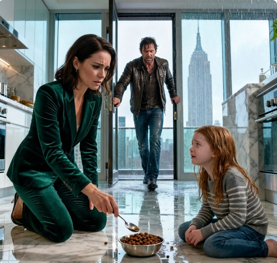 JAG KÖPTE EN TAKVÅNING FÖR 20 MILJONER DOLLAR FÖR VÅR PERFEKTA FRAMTID. SEDAN HITTADE JAG MIN FÄSTMÖ MATA MIN SJUKA DOTTER FRÅN GOLVET SOM EN HUND. – Nyheter