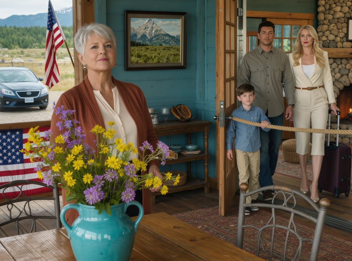 ”Vi hörde att du köpt en lyxvilla i Alperna. Vi kom för att bo hos dig och sluta fred”, tillkännagav min svärdotter vid min dörr och rullade in sitt bagage som om det redan var hennes. Jag stoppade dem inte. Men i samma ögonblick som de klev in i huvudhallen… – Nyheter