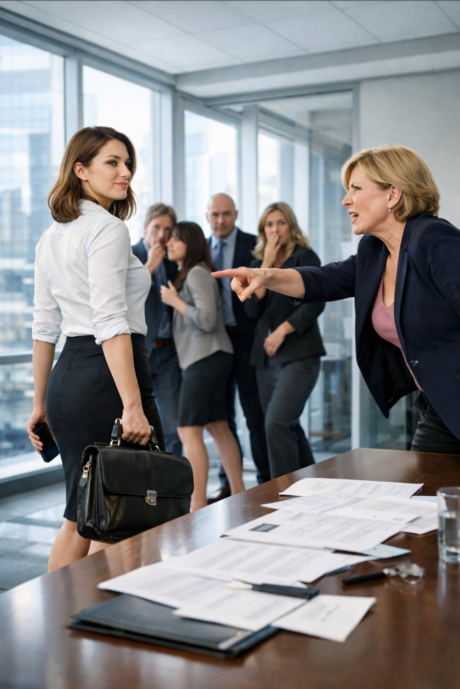 Min kvinnliga chef vägrade boka mitt flyg för ett erbjudande på 5 miljoner dollar! Hon förolämpade mig, “Varför ta med skräp?” Lol. Men jag visste något hon inte visste: Kundens VD är min bror. Jag log och sa… “Lycka till på mötet!” – Nyheter