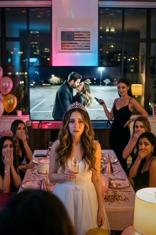 Jag skulle egentligen fira min möhippa. Min syster stoppade musiken och satte på en video på tv:n. Hon pekade på skärmen och sa till alla: ”Titta vem er underbara fästman var med igår kväll.” Det var han… som kysste henne. Min egen syster. Mitt blod rann kallt.