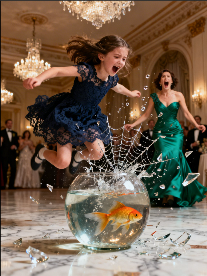 Hon skrek “Tjuv!” och kastade min 10-åring i ett glasakvarium på sin förlovningsfest – men min man kom in med bevis som förändrade vem rummet tände på