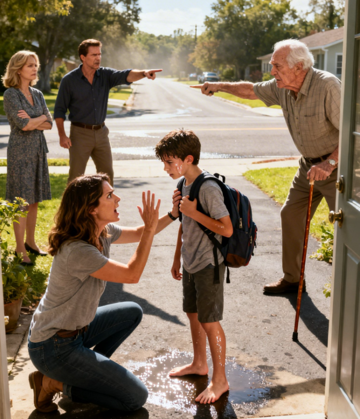 Mina föräldrar fick min 10-årige son att gå 5 kilometer i 37°C hetta. När jag konfronterade dem chockade den hårda sanningen bakom deras beteende mig. Min 82-årige morfars oväntade reaktion lärde mina föräldrar en läxa de aldrig kommer att glömma.