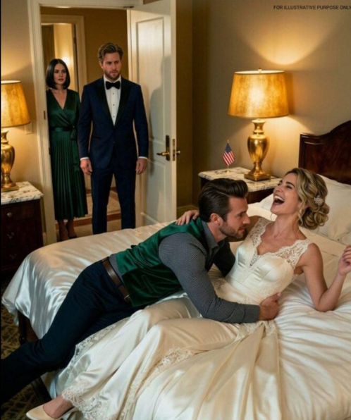 Vid min brors bröllop fångade jag min man och svägerska mitt i en förbjuden affa:ir.