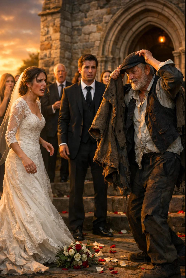 Den så kallade skrotförsäljaren som dröjde sig kvar vid kapellens ingång var inte alls en slumpmässig tiggare – han var brudens far i förklädnad, som i tysthet testade brudgummens karaktär innan han anförtrodde honom sin dotters framtid.