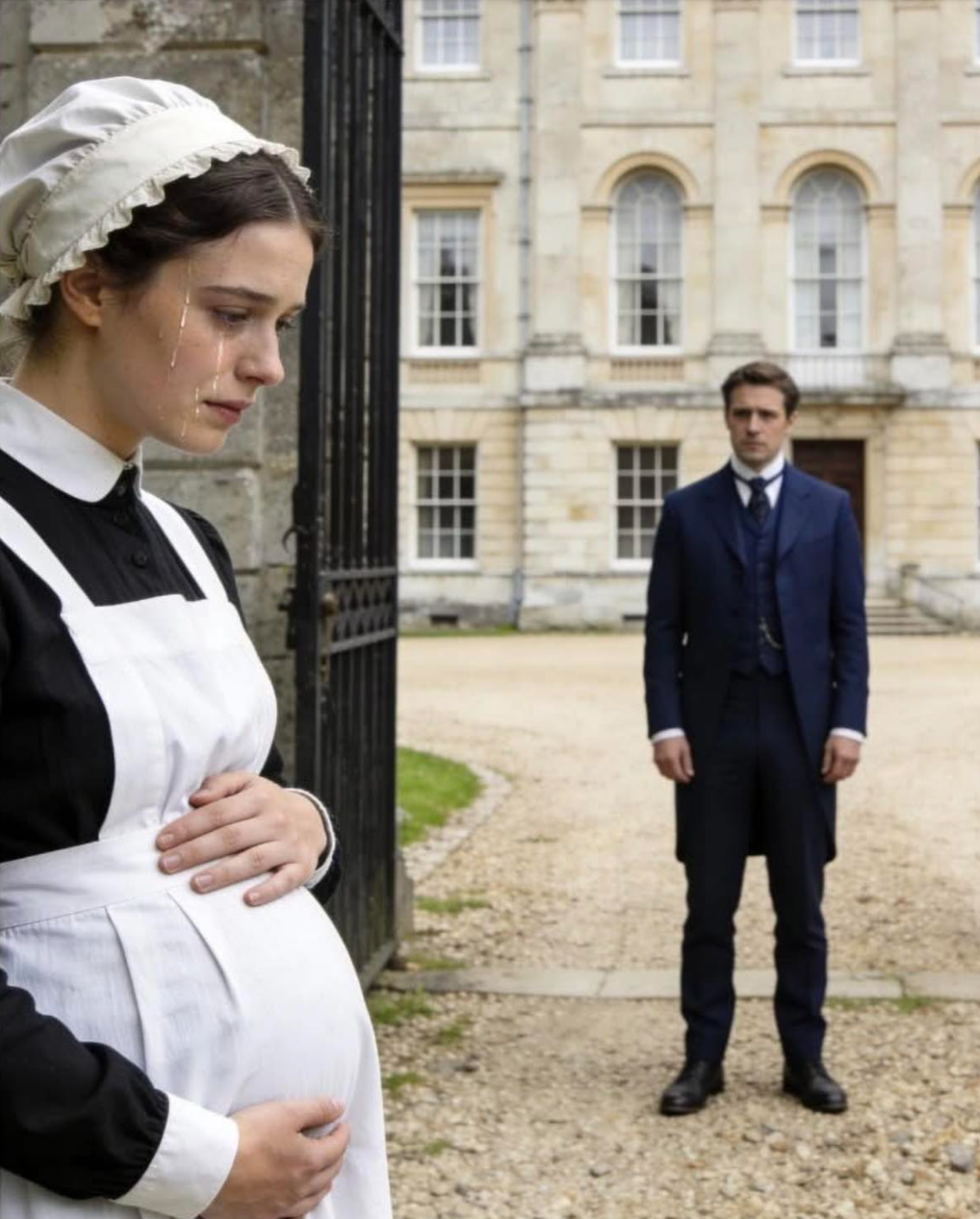 Den Änka Affärsmannen Följde Sin Gravida Anställd-Vad Han Upptäckte Fick Honom Att Gråta