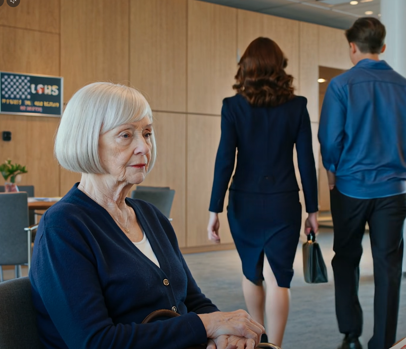 De lämnade mig bredvid en dammig krukväxt klockan 9:15 och kallade det “vila”. Vid 17:00 skrev en receptionist min sons namn och blev tyst innan hon berättade att flyget till Honolulu klockan 13:45 redan hade avgått. Jag väntade i åtta timmar under en flimrande väderkanal medan främlingar kom och gick, och min egen familj kom aldrig tillbaka. Vid 19:35 låg min “semestermormor”-tröja i en papperskorg och en annan stad lyste på avgångstavlan – en som kändes som en utgång, inte en resa…