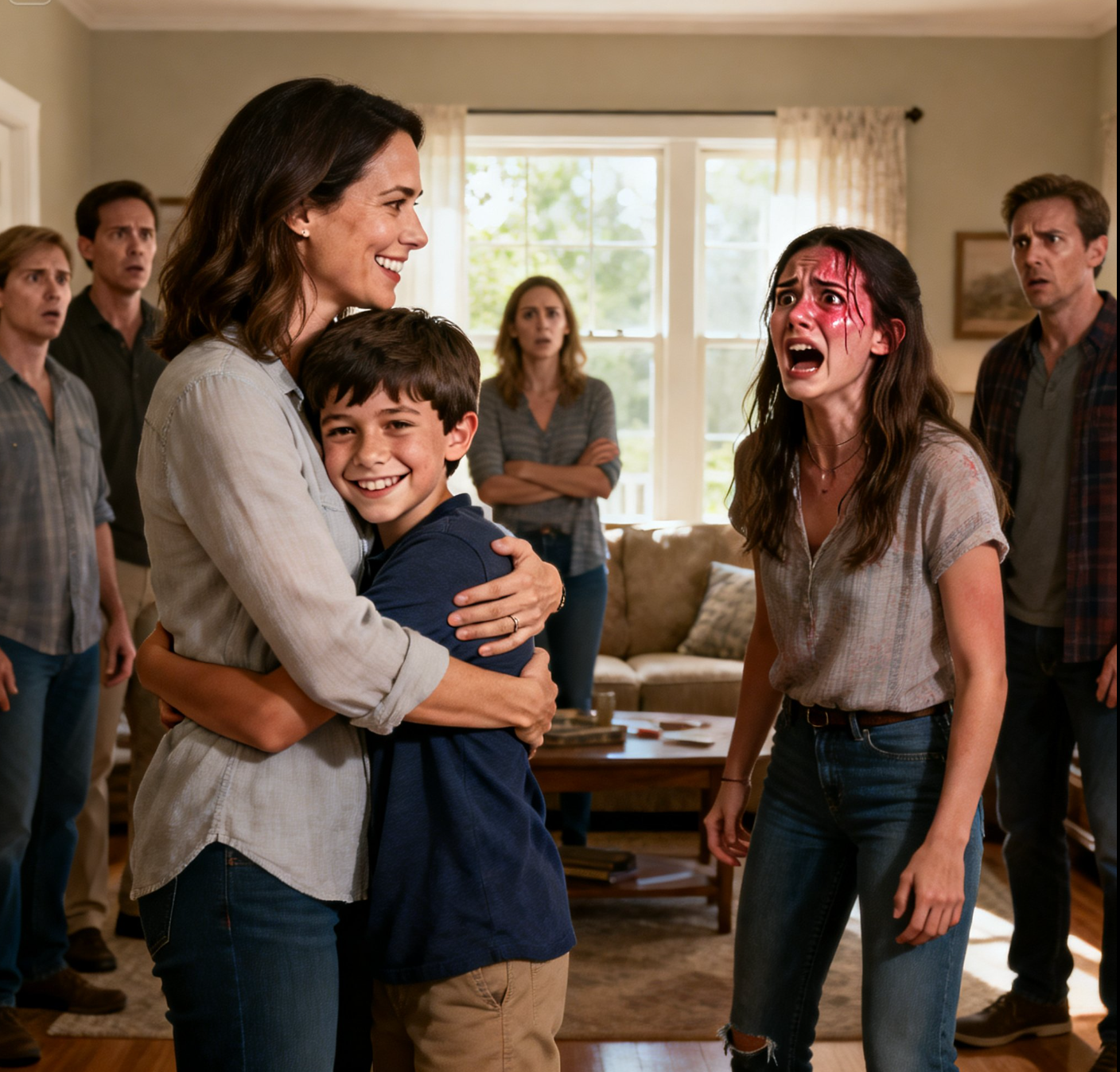 Min mamma förbjöd min sons 9-årsdag eftersom min syster behövde mig för att ordna catering till hennes evenemang. Så vi packade den kvällen och försvann. Ett år senare såg familjen hur lycklig mitt barn var och min syster klarade inte av det. Sammanbrottet som följde krossade familjen.