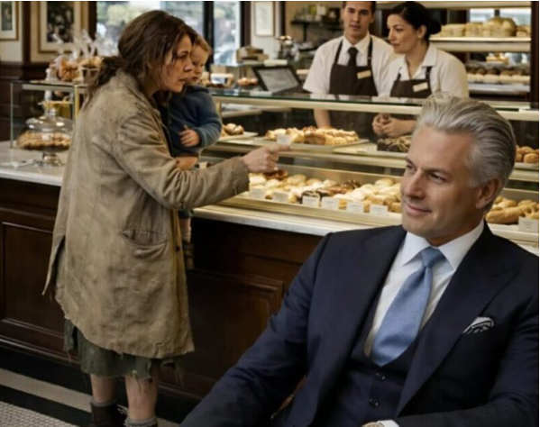 En hemlös mamma hade bara en enkel önskan: att ge sin dotter en födelsedagstårta. Men det hon fick på bageriet skulle förändra hennes liv.