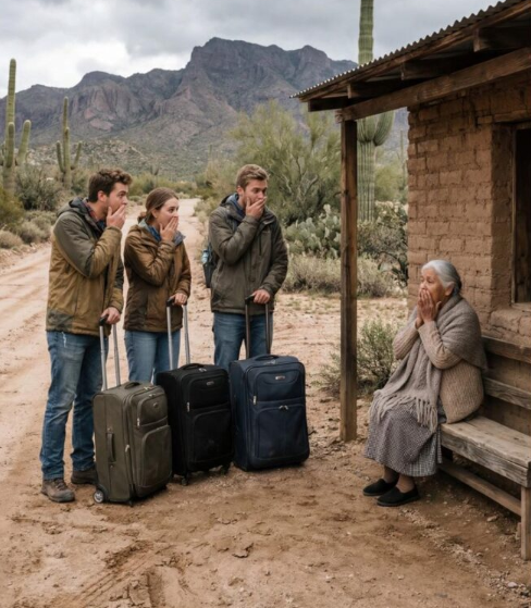 Jag reste med mina syskon, Mel och Gui, den yngsta. Vi tre lämnade flygplatsen med resväskor i handen och ler fulla av känslor. Vi trodde att mamma skulle bli förvånad, att hon skulle bli starkare, lugnare, kanske ännu lyckligare. Vi skrattade utan tvekan i våra hjärtan.