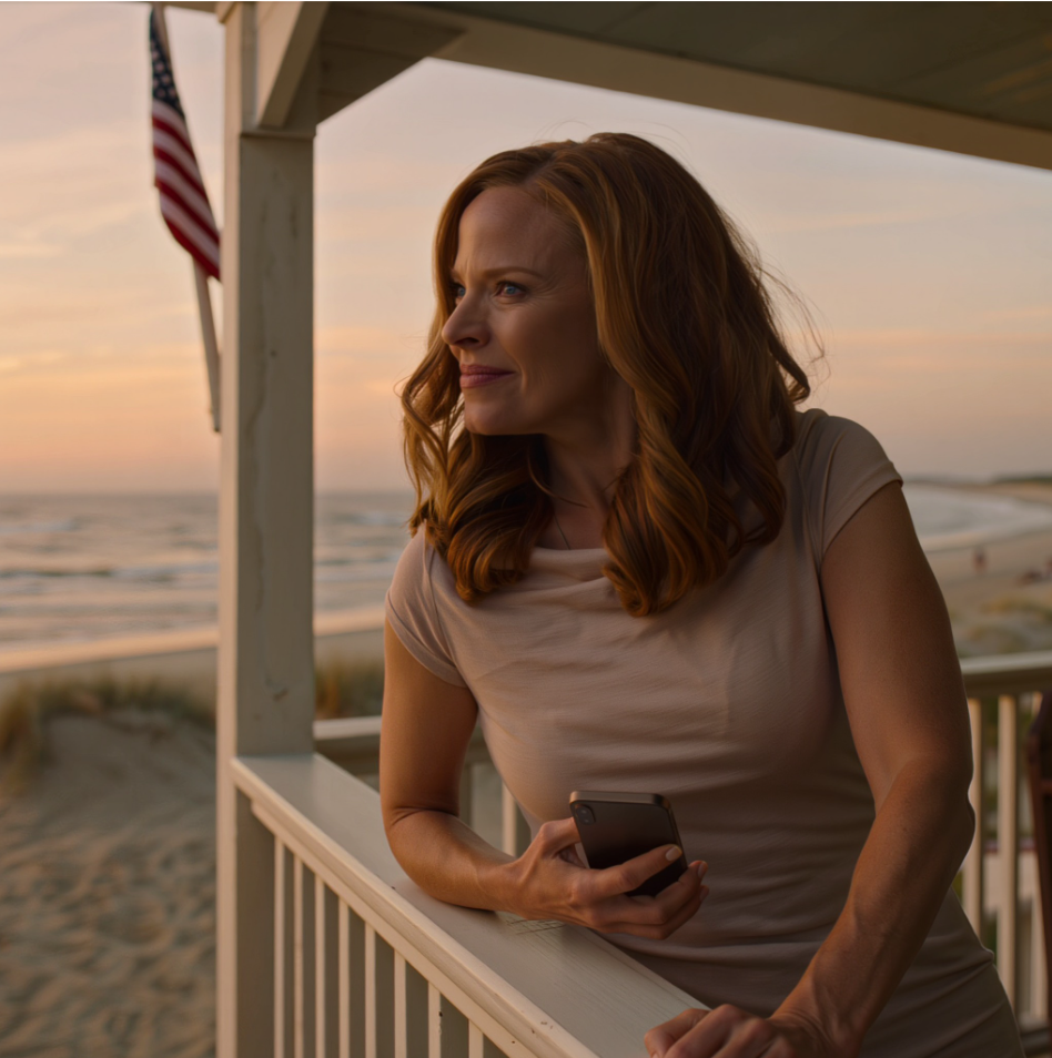 Jag sa upp mig från jobbet för att läka, tillbringade 12 år med att köpa mitt drömhus vid stranden … den första natten ringde min styvmor klockan 23:47: “Vi flyttar in imorgon”, sa din pappa okej “— och avslutade sedan kallt: “Om du inte gillar det, hitta någon annanstans” … mina händer darrade, men jag log bara och förberedde ett “välkommen” som hon aldrig förväntade sig.