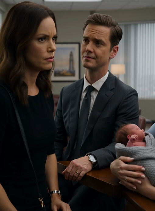 Efter att min svärmor gått bort gick jag till testamentsläsningen – bara för att finna min man sittande där med sin älskarinna … och en nyfödd i famnen. De såg inte ens generade ut. Som om de hade väntat på att jag skulle falla sönder. Men när advokaten öppnade kuvertet och började läsa hennes sista ord blev det knäpptyst i rummet – och min mans ansikte försvann.