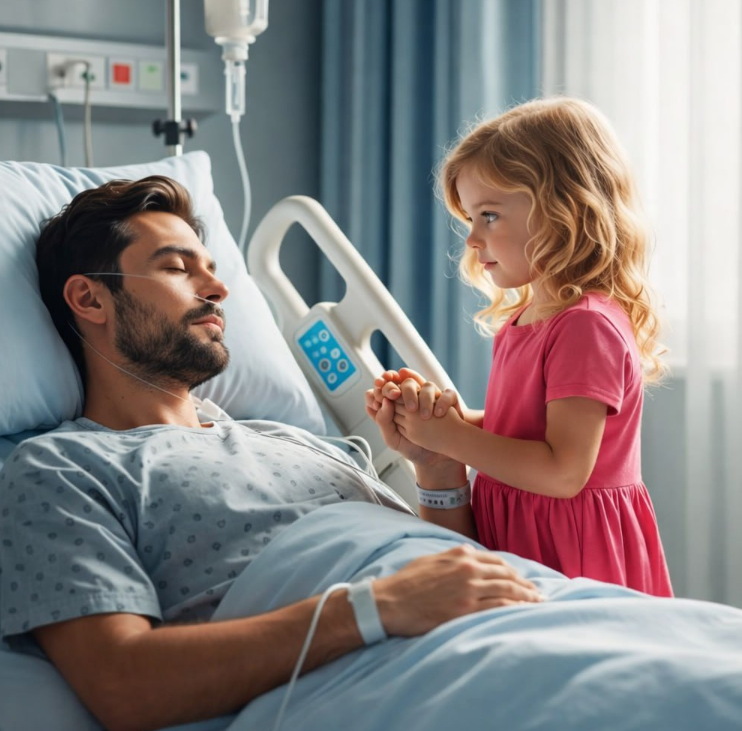 Städerskans dotter kröp upp i sängen till en miljonär i koma… det som hände lämnade alla mållösa