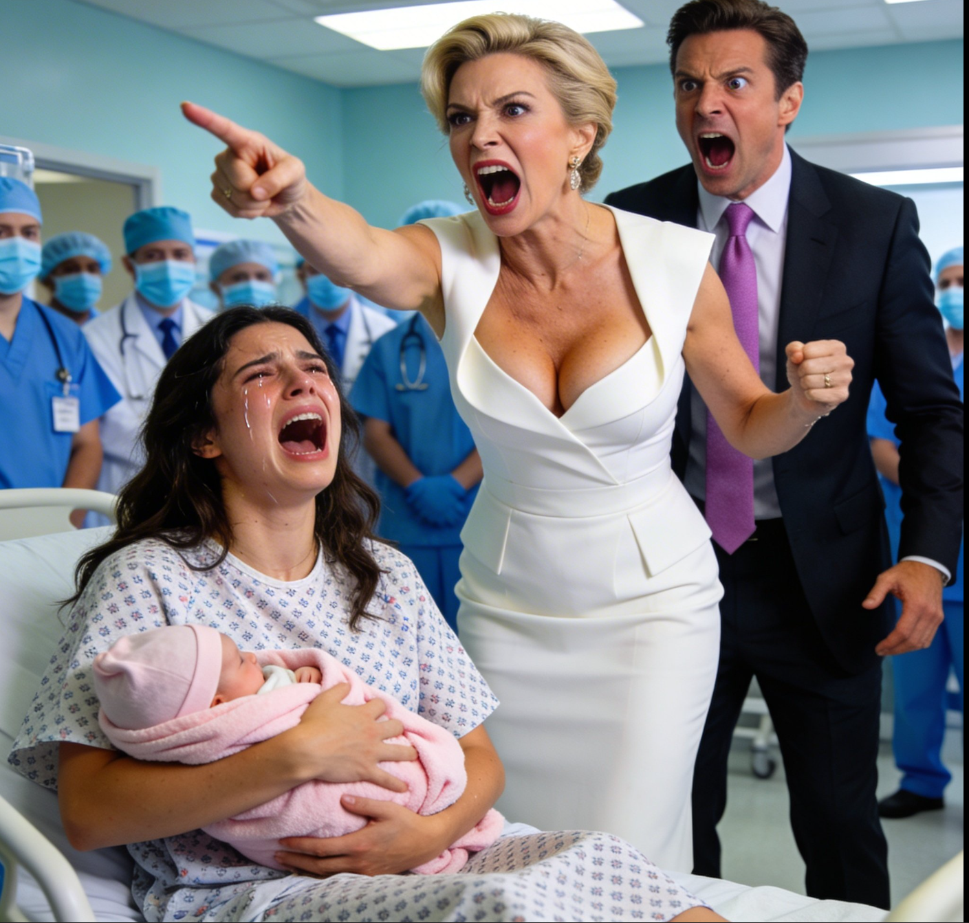 Mitt ex bjöd in mig till sitt bröllop sex månader efter vår skilsmässa. Jag berättade för honom att jag låg på sjukhuset och höll min nyfödda flicka i famnen.