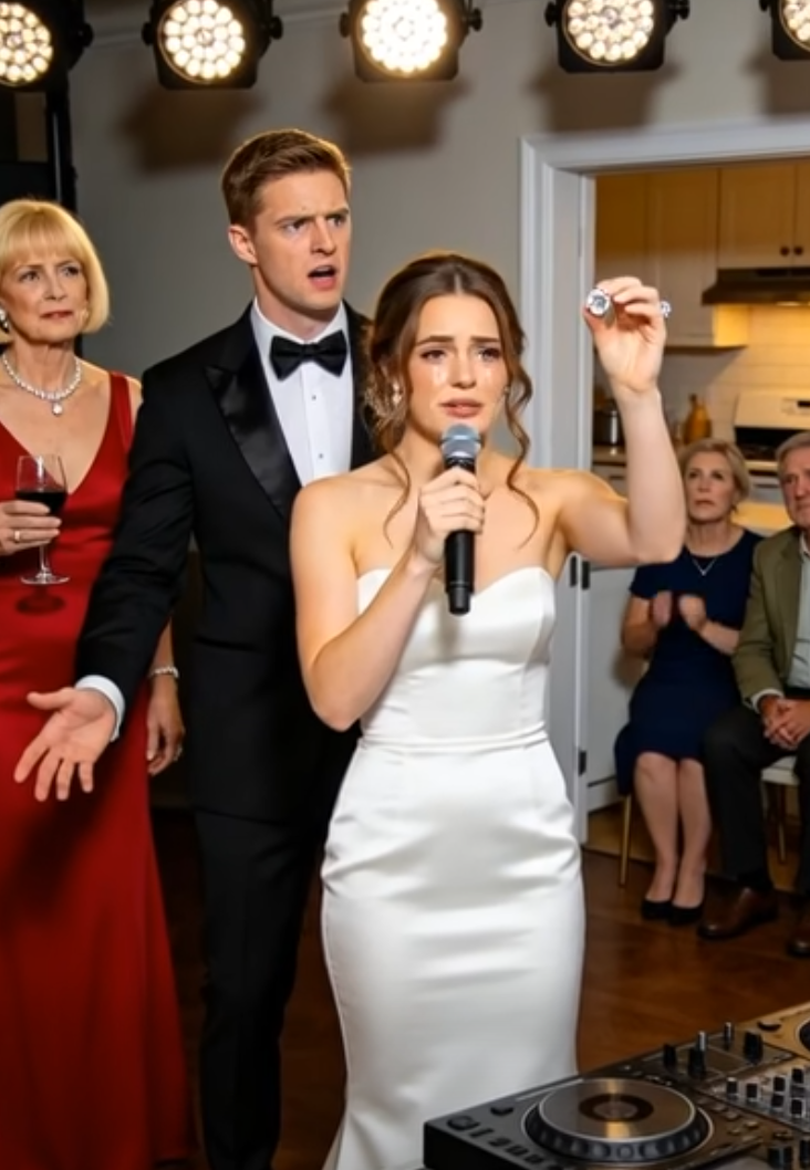 They humiliated my parents at my own reception—loudly, proudly, in front of the whole ballroom. My fiancé told me not to make a scene, so I walked to the DJ booth and did the one thing they never expected. The next day, the hotel called… and their “perfect” family began collapsing under a paper trail.