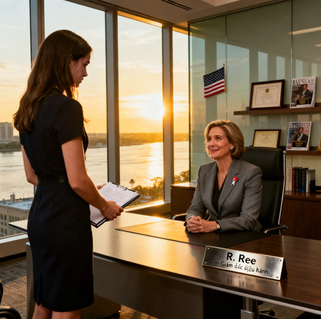 ”Kan inte ens få ett riktigt jobb”, sa mamma. Felicia log. ”Intervjun i Crestview imorgon.” Jag flinade bara – hon kommer att få reda på att jag är VD. Och hon kommer inte in. – Nyheter