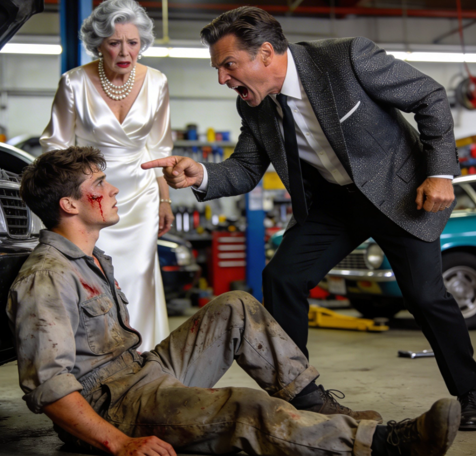 Han reparerade en äldre kvinnas bil gratis och fick sparken… men några dagar senare upptäckte han vem hon var…