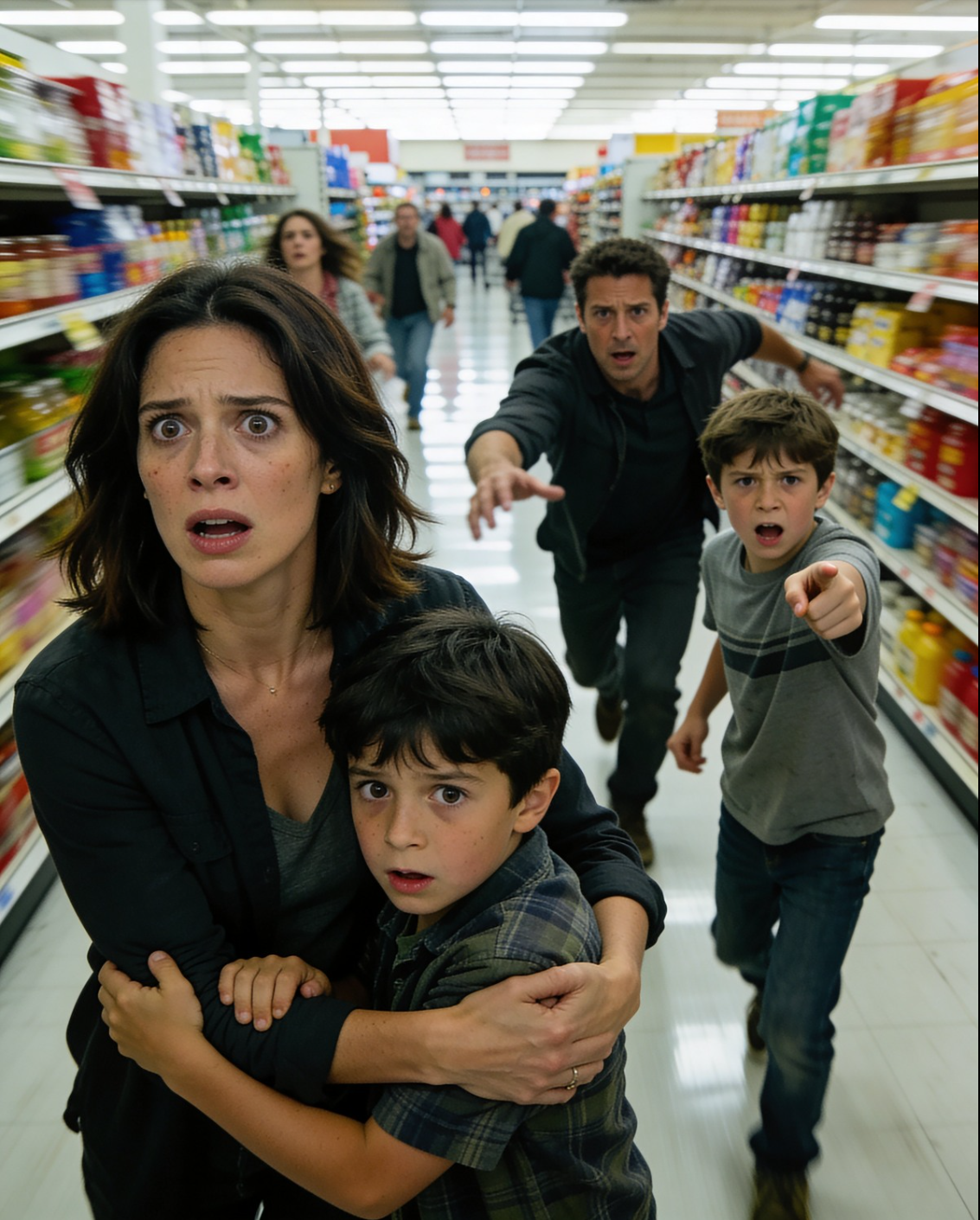 Jag var på köpcentret med min 5-årige son. – Nyheter