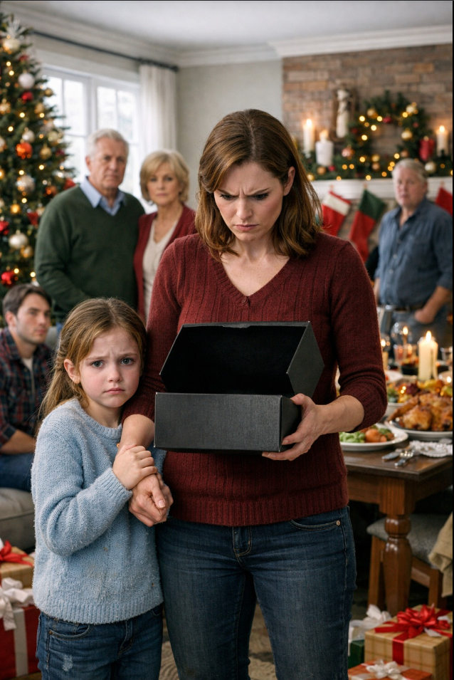 Under julen öppnade min dotter sin presentask och blev BLEK. Fem minuter senare var polisen…