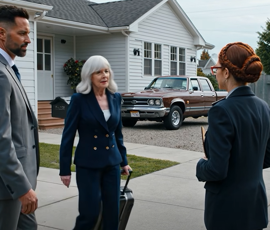 Jag ärvde ett nedgånget garage av min man, och min son skaffade en takvåning i Los Angeles. När han fick reda på det kallade han mig en “värdelös gammal kvinna” och kastade ut mig ur huset, så jag bestämde mig för att tillbringa natten i garaget, men när jag öppnade det frös jag till vid tanken på vad jag såg… – Nyheter