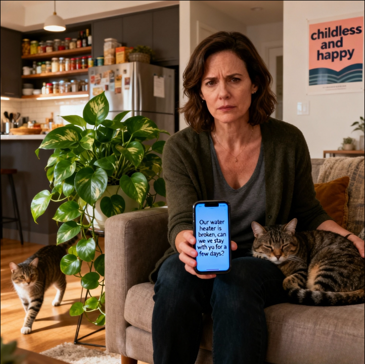 En gammal vän som brukade kalla mig ett dåligt inflytande för att jag inte hade barn kräver nu att jag välkomnar hela hans familj och tre barn till mitt hem. – Nyheter