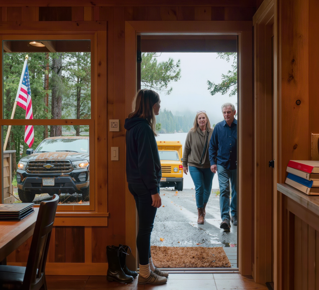 Efter att jag slutat mitt jobb köpte jag mitt drömhus vid sjön för att läka. Men bara några dagar senare ringde min mamma och sa: ”Vi flyttar in imorgon – din pappa har redan sagt att det är okej”, och tillade sedan kallt: ”Om du inte gillar det kan du hitta någon annanstans att bo.” Jag frös till en stund, men jag varken argumenterade eller förklarade någonting. Mina händer var stadiga, jag log bara – och började förbereda ett ”välkommen” som var gjort just för dagen de anlände.