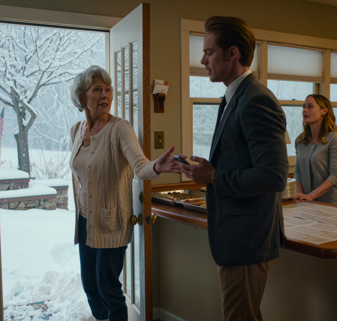 ”Din åsikt spelar ingen roll här”, sa min svärson – precis vid bordet i huset jag byggt. Jag gick lugnt mot dörren och gjorde något som fick hela rummet att frysa till is. Den natten förändrades allt.