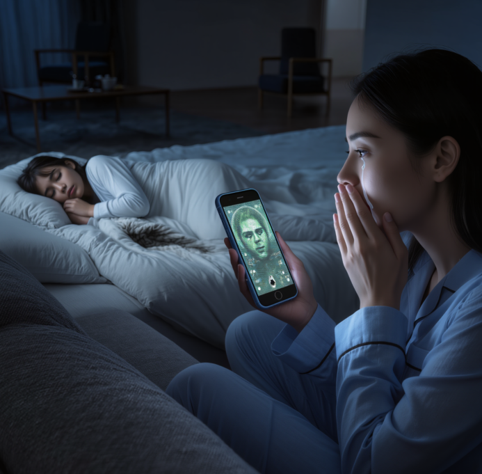 En åttaårig flicka sover ensam, men varje morgon klagar hon på att hennes säng känns “för liten”. När hennes mamma kollar säkerhetskameran klockan två på natten brister hon ut i tysta tårar…. – Nyheter