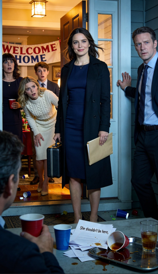 De sparkade ut mig när jag var 17, raderade mig från alla foton och betedde sig som om jag aldrig existerade. Tolv år senare gick jag in i deras hus under en fest – min syster viskade: “Hon borde inte vara här.” Jag öppnade dokumenten och såg lögnerna rasa samman i realtid. – Kungligheter