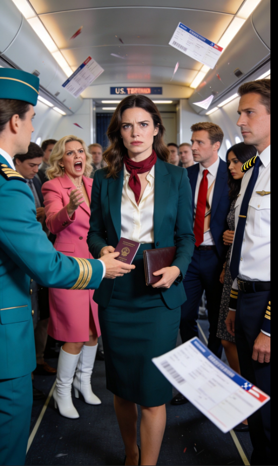 Min svägerska kapade födelsedagsresan, bytte ut mig och visade upp min ersättare inför alla. Jag var sekunder från att skamsen gå därifrån när piloten klev fram och tilltalade mig vid namn. Ett ord från besättningen krossade hennes makt offentligt.