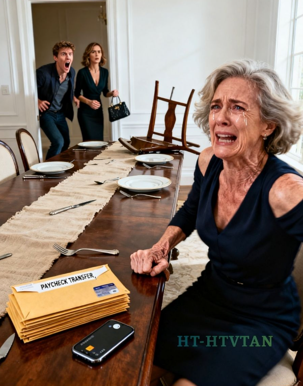 ”Från och med nu går din lönecheck in på mitt konto. Du behöver ingenting ändå”, sa min son. Jag gick tyst med på det. Den kvällen kom han och hans fru över på gratis middag som alltid. Men när de kom in skrek de av chock. För… mamma, från och med din nästa lönecheck överför vi alla dina pengar till mitt konto. – Nyheter