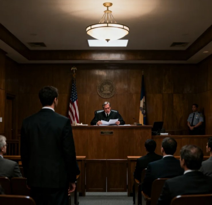 MIN BROR ANKLAGDE MIG FÖR ATT UTÖVA JURIDIK OLAGLIGT, OCH JAG SADE INTE ETT ORD – FÖRRÄN DEN PRESSIDERANDE DOMAREN ÖPPNADE MIN MAPP, BLEV SPÖKVIT OCH FÖRSVANN IN I SINA KAMMER; DET VAR DÅ JAG VISSTE ATT NÅGON SKULLE FÖRSTÖRAS IKVÄLL, MEN INTE MIG… – Nyheter