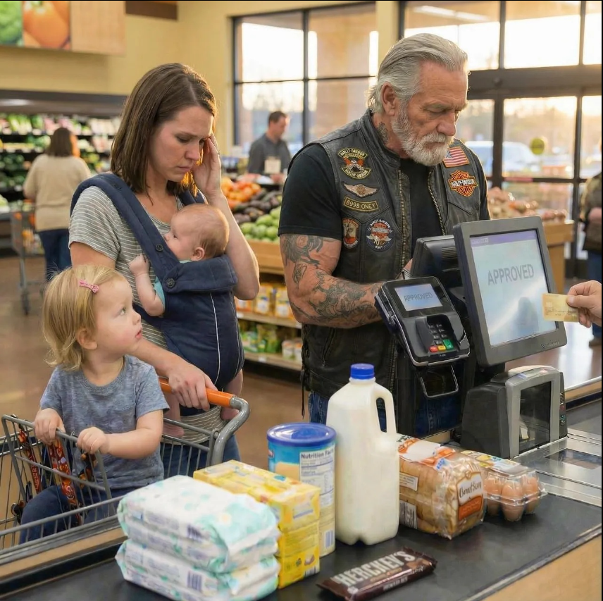 Hon trodde att bikern följde efter henne för att skada henne, vilket han istället gjorde förändrade hennes liv för alltid.