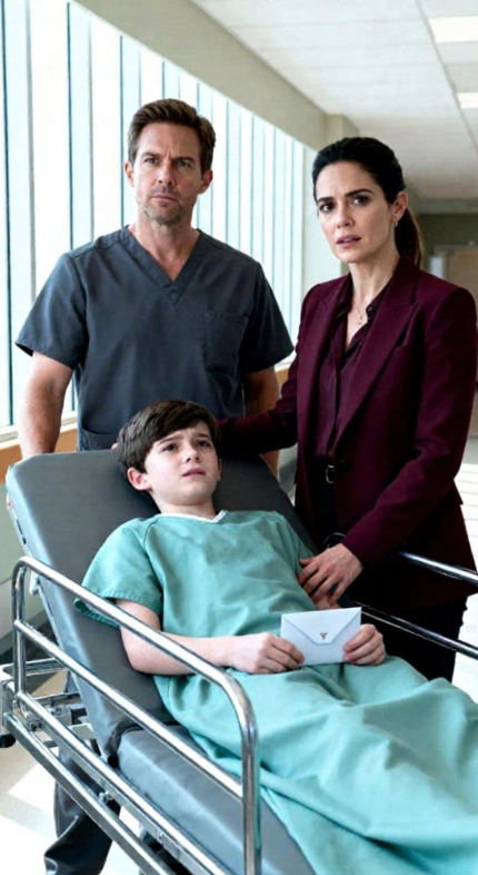 På kvällen före min sons operation tryckte han ett kuvert i min hand, och hans fingrar darrade.