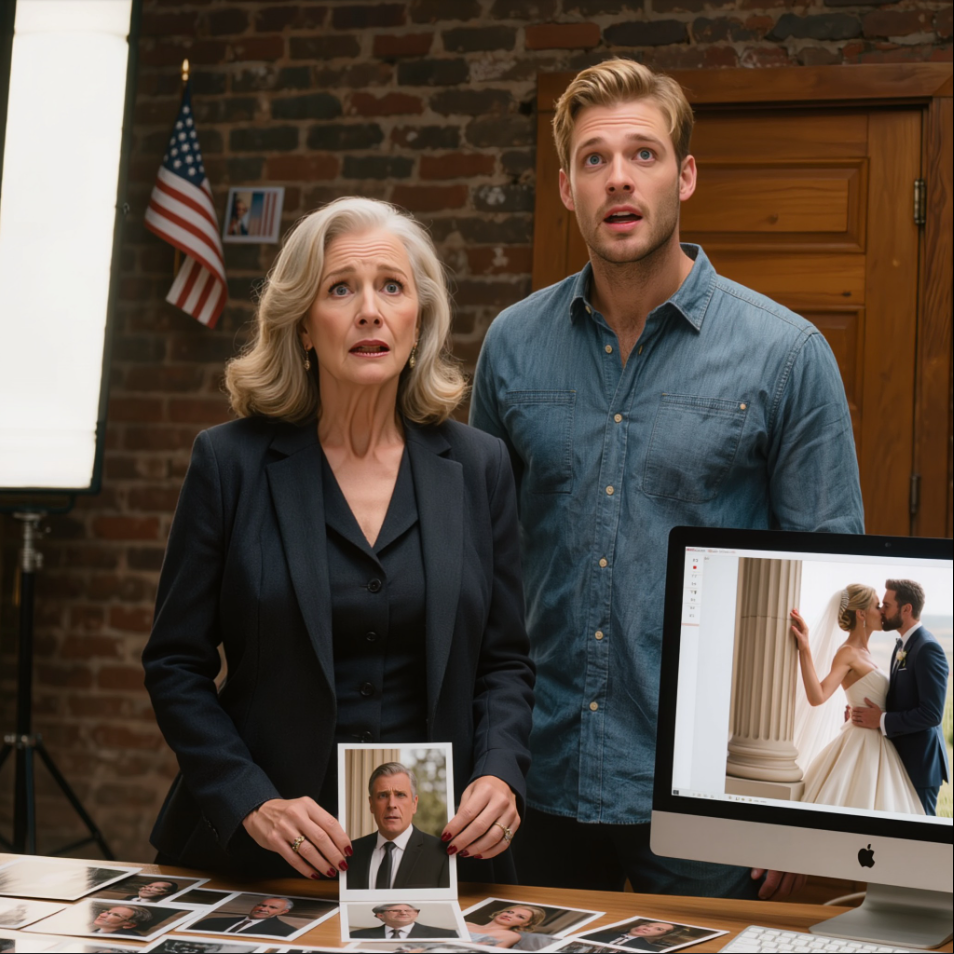 Sex månader efter min sons bröllop ringde fotografen plötsligt mitt i natten: “Fru, det är något väldigt konstigt på bröllopsbilderna. Var snäll och kom till min studio så snart som möjligt, och säg ingenting till din son för tillfället. Du borde vara den första personen som ser det.” – Nyheter