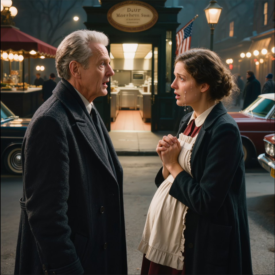 På en restaurang skulle jag precis be om ett glas vatten när jag plötsligt frös till. Servitrisen var gravid i åttonde månaden – och hon var min svärdotter. Hela hennes kropp darrade, tårar rann nerför hennes kinder. ”Snälla… säg inte att du såg mig”, sa hon med en röst som kvävdes av känslor. Det hon sa sedan gjorde det omöjligt för mig att hålla mig lugn. – Nyheter