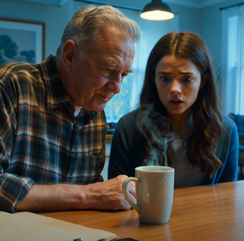 Morgonen då mina föräldrar ringde och sa att min morfar var borta och att jag inte skulle få något, men han satt vid mitt köksbord och lyssnade på högtalaren – Nyheter