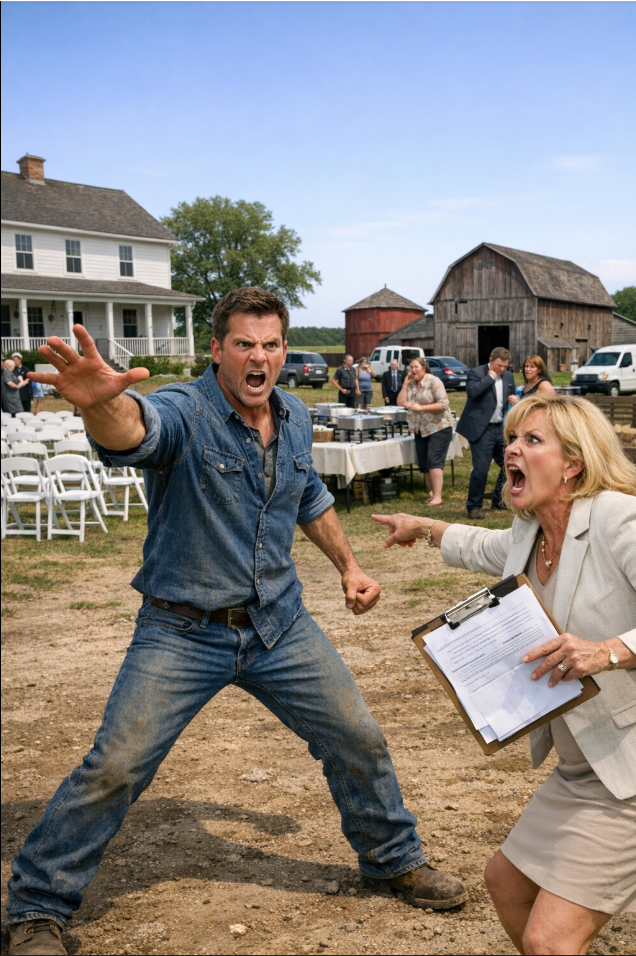 HOA Karen “reserverade” min 200 år gamla gård för 125 gäster.. Jag är ägaren