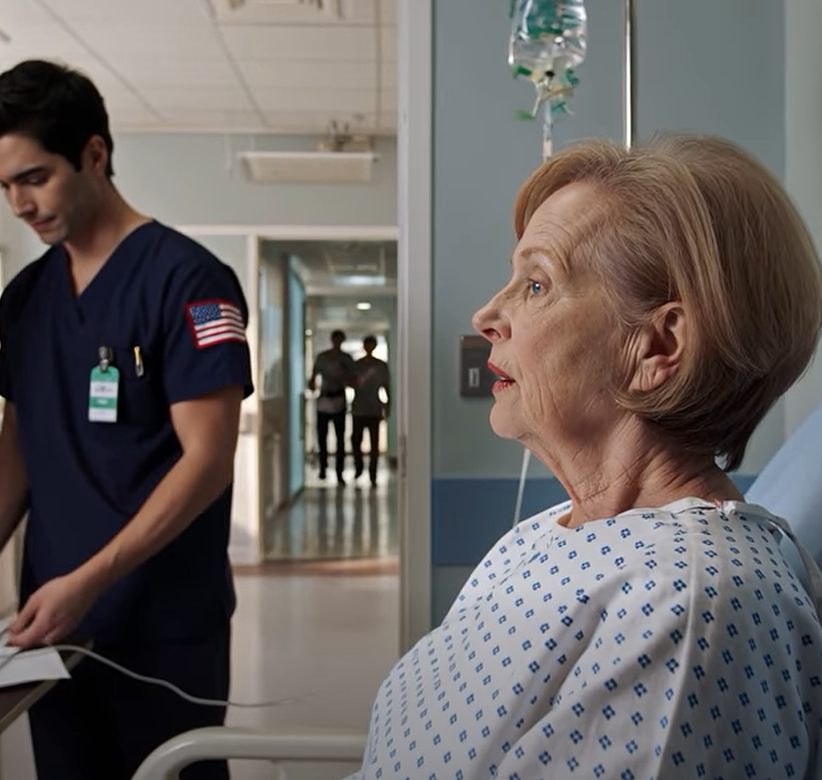 De sa: ”Vi hälsar på efter ingreppet, mormor – bara vila.” Men jag vaknade ensam… och såg tidningen med mitt namn på. – Nyheter