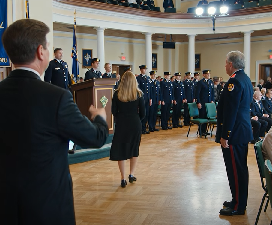 ”Vem släppte in henne?” viskade min bror. 100 sälar reste sig upp i tystnad. Befälhavaren sa: ”Det är hon – Dr. Evelyn Maddox, militär underrättelseofficer. Hon räddade oss alla.” Min familj frös till. MIN BROR TITTADE BORT. – Nyheter