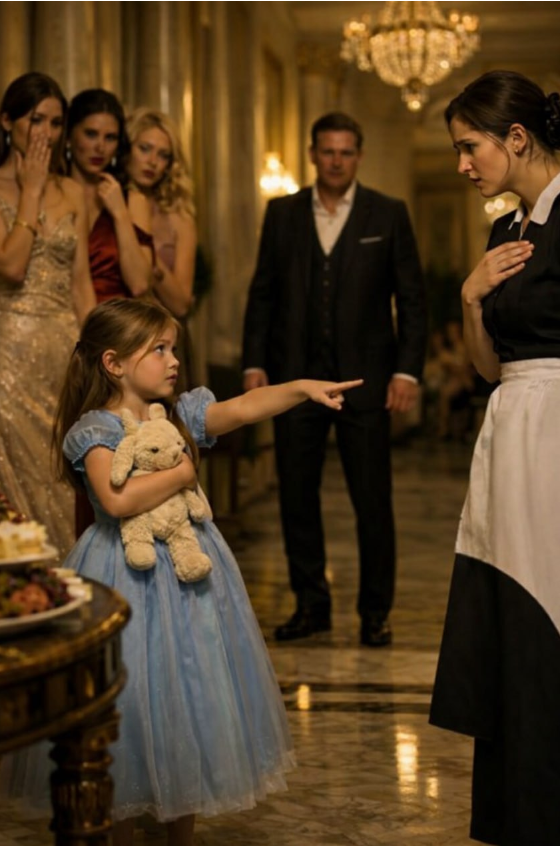 Miljonären bjöd in modeller för att bli hans dotters nya mamma – men hon pekade istället på pigan