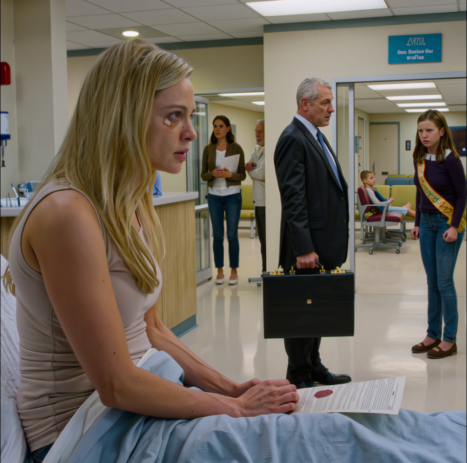 På min systers 20-årsdag krävde mina föräldrar att jag skulle ta ut pengar från min trust för att köpa henne en BMW “så att hon kunde vara värdig det”. I samma ögonblick som jag sa nej förändrades alla ansikten i rummet, jag fördes direkt till akuten, de försökte till och med pressa mig att skriva under ett konstigt dokument… men några timmar senare kom en man i kostym in, öppnade sin portfölj, och en rad på det pappret dödade skrattet i rummet direkt. – Nyheter