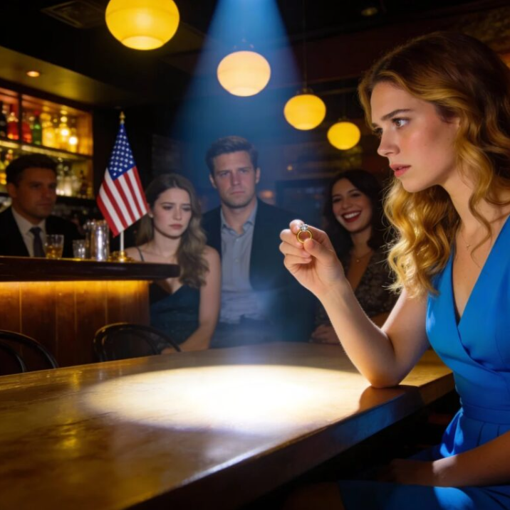 Min fästman ställde offentligt in vårt bröllop och kallade mig för “ett skämt” – men han förväntade sig inte mitt svar… Jag kom sent till restaurangen och gick fram till bordet utan att han märkte det. Jag hörde honom säga: “Jag står inte ut med tanken på att gifta mig med henne.” – tills jag lugnt tog av mig ringen, sa en enda mening, och leendena sakta försvann… – Nyheter