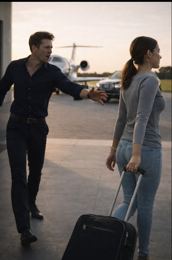 Hon Lämnade Utan Ett Ord Efter Det Spruckna Äktenskapet — Några Timmar Senare Hämtade Miljardärens Privatjet Henne