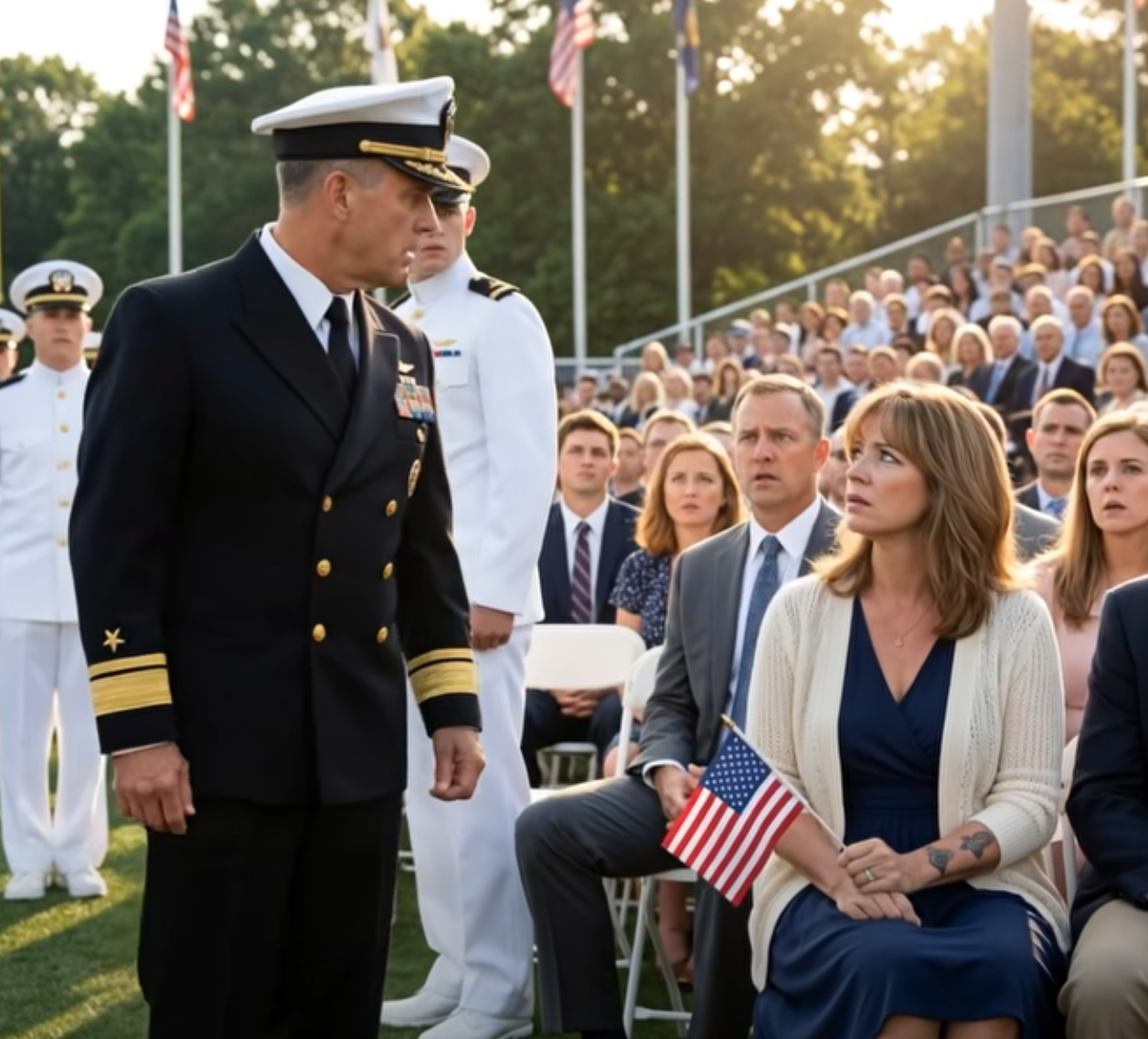 Hon kom för att se sin son bli Navy SEAL – tills en befälhavare kände igen hennes tatuering och kallade henne ‘Doc’SS’ – Nyheter