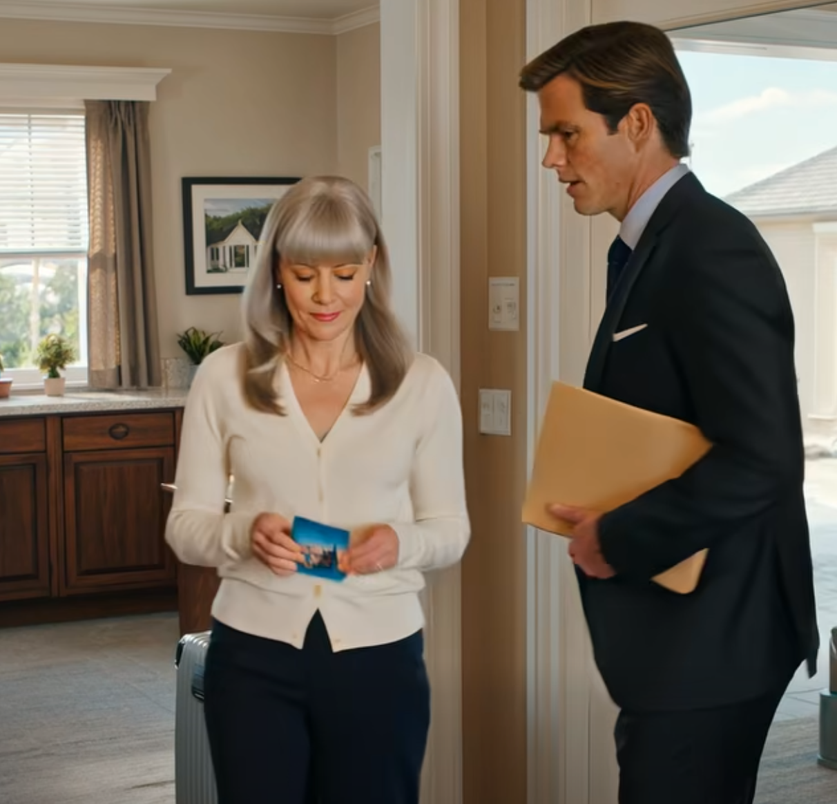 När jag förlorade min man nämnde jag inte pensionen min man lämnade efter mig eller det andra hemmet i Spanien. En vecka senare skickade min son ett meddelande med tydliga instruktioner: “Börja packa, huset är sålt.” Jag log… Jag hade redan packat. Men DE VAR INTE MINA… – Nyheter