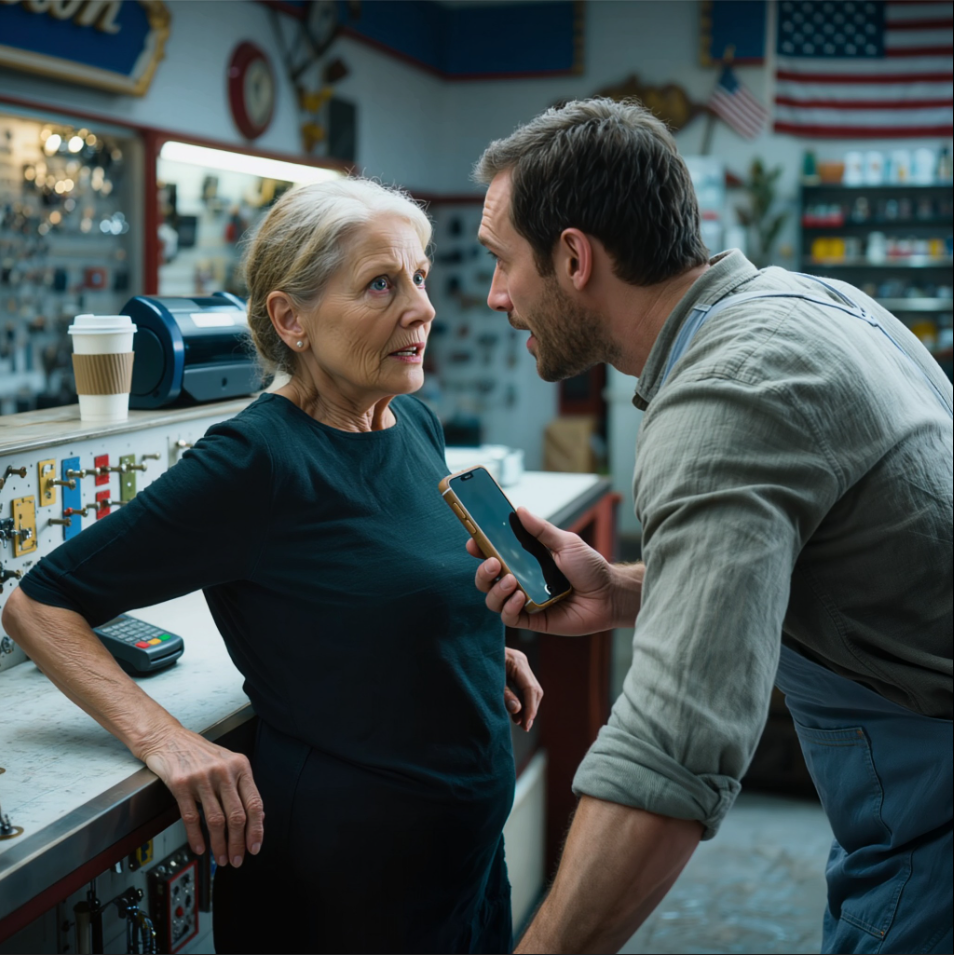 Jag tog in min svärdotters telefon för reparation. Teknikern, en vän till familjen, drog tyst åt sidan mig och sa: ”Du måste spärra korten, ändra lösenorden och gå direkt.” Förvirrad frågade jag om något var fel. Sedan vände han skärmen mot mig. Det jag såg förändrade allt… – Nyheter