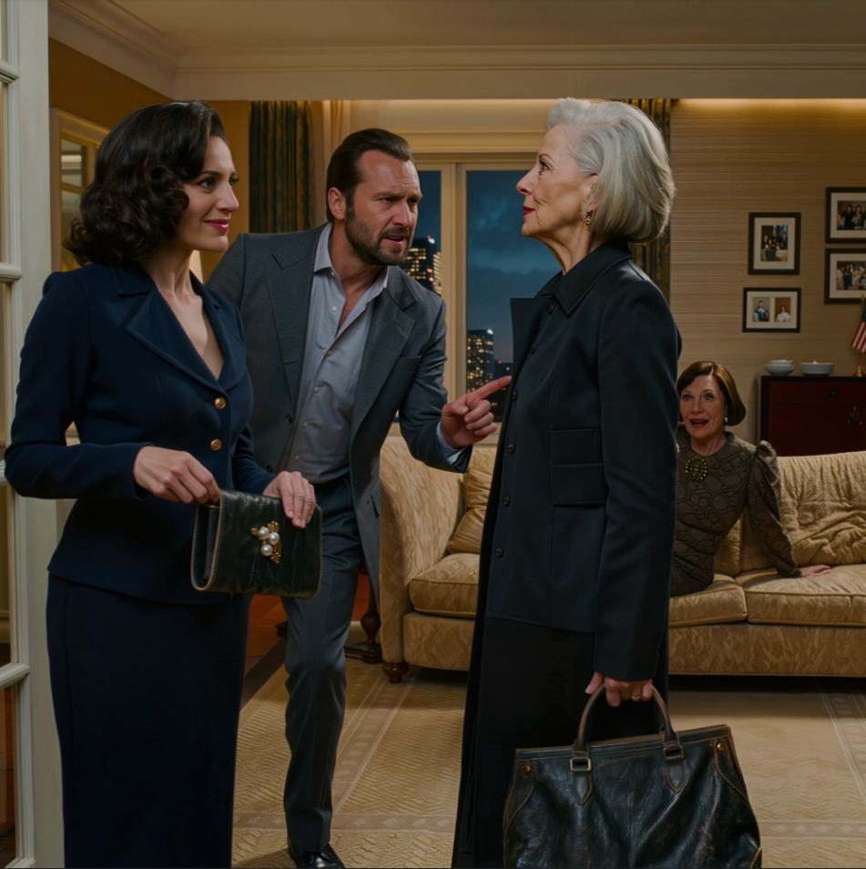 Min son fräste: ”Mamma, be min svärmor om ursäkt eller stick ur mitt hus!” Jag reste mig upp och tittade rakt in i hennes ögon… hon flinade som om hon redan hade vunnit. Jag sa bara tre ord och gick därifrån. Två veckor senare… knackade min son på min dörr i desperation. – Nyheter