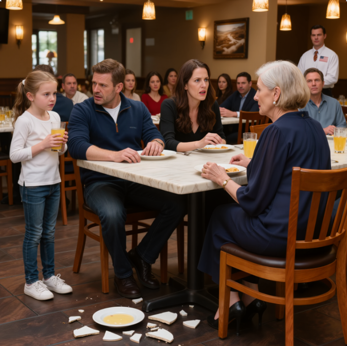 ”Häxa, du borde inte vara här” – min svärdotter skrek det när hon välte min tallrik på golvet mitt i en fullsatt restaurang, hela rummet vände sig om och stirrade, min son höll bara huvudet nedböjt i tystnad, och jag lämnade bordet med båda händerna darrande – på måndag morgon, när advokaten började knacka, visste de att de hade valt fel kvinna. – Nyheter
