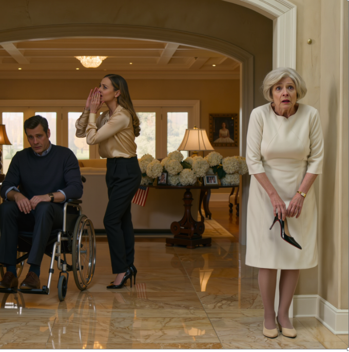 ”Din feta mamma gör mig sjuk” – jag hörde min svärdotter säga till min son att han var värdelös, och att jag var ”äcklig” på grund av min kropp. Jag förblev tyst som om jag inte hade hört ett ord – exakt en vecka senare hade den 4 miljoner dollar stora herrgården bytt ägare, och när hon såg lappen jag lämnade kvar var det tillräckligt för att hon skulle veta att hon hade förolämpat fel kvinna. – Nyheter